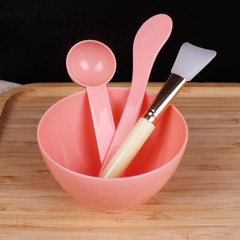 Zonyin Best Selling Reusable Facial Mask Brush Custom Logo Cosmetic Purple Silicone Face Mask Bowl and Brush Set