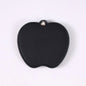 Zonyin Wholesale Gold Silver Apple Designed Travel Makeup Mirror Custom Logo Portable Small Pocket Mirrors for Christmas Gifts