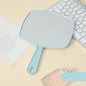 Zonyin Wholesale High Quality Custom Logo Salon Handheld Cosmetic Mirror Large ABS Plastic Hand Barber Hair Care Makeup Mirror
