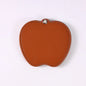 Zonyin Wholesale Gold Silver Apple Designed Travel Makeup Mirror Custom Logo Portable Small Pocket Mirrors for Christmas Gifts