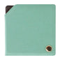 Zonyin Wholesale Square Yellow Rotatable Compact Mirror Custom Logo Pu Leather Cosmetic Mirror Pocket Mirror for Make up
