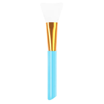 Zonyin 7 Color Soft Head Silicone Facial Mask Brush Set Single Head Beauty Brush Film Adjustment Stick Silicone Makeup Brush Set