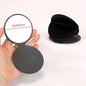 Zonyin Factory Price PU Leather Round Stainless Steel Makeup Mirror Multifunction Portable Foldable Purse Mirror for Promotion