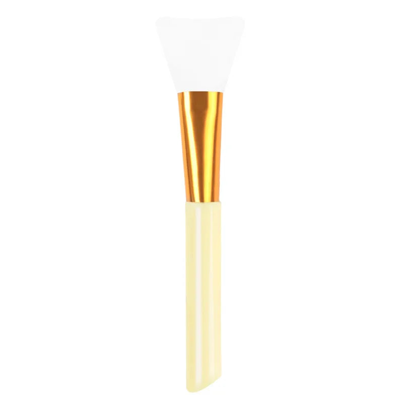 Zonyin 7 Color Soft Head Silicone Facial Mask Brush Set Single Head Beauty Brush Film Adjustment Stick Silicone Makeup Brush Set