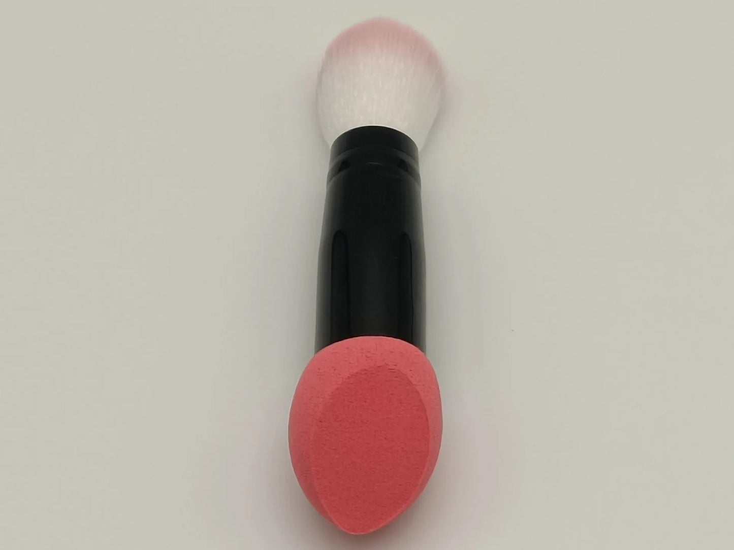 Zonyin Multi-Colored Cheap Portable Small Mini Double Headed Makeup Sponge and Powder Brush for Face