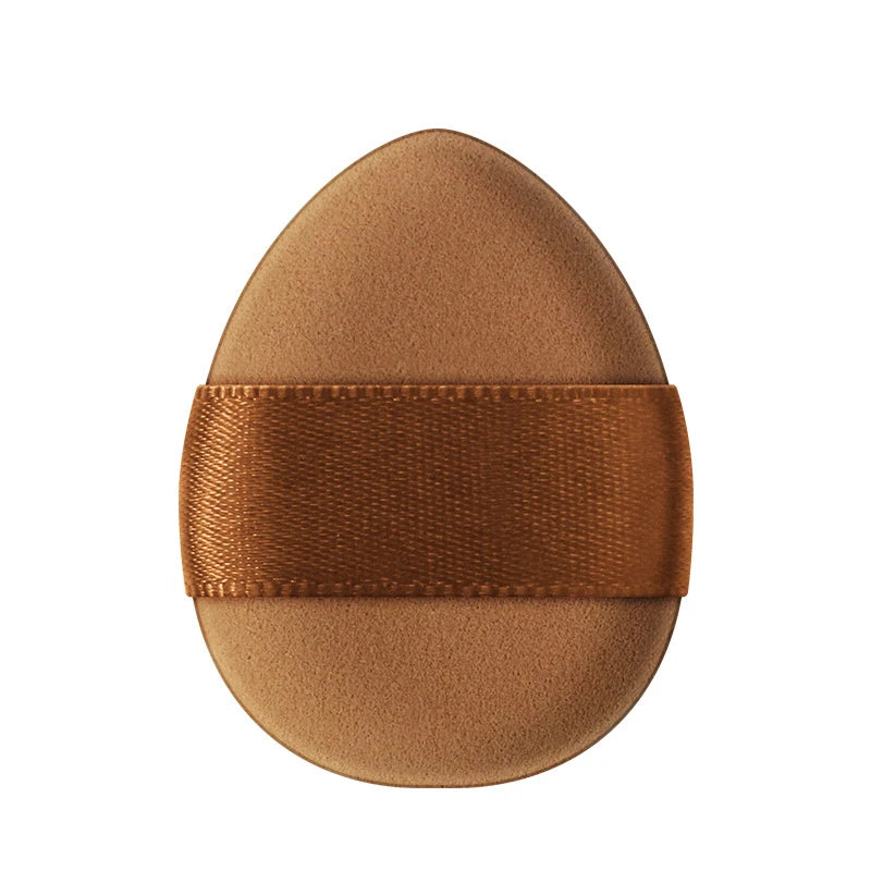 Zonyin New Cute Brown Green Purple Pink Yellow Finger Puff Small Foundation Puff for Make up