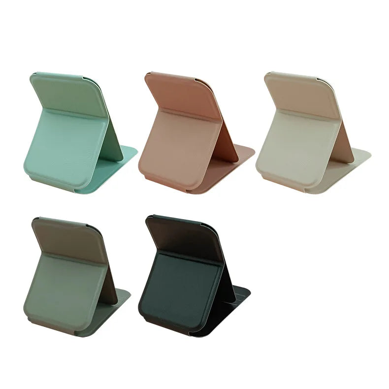 Zonyin Customized LOGO Travel Small Desktop Makeup Mirror White Portable Folding PU Leather Pocket Mirror for Women's Gift