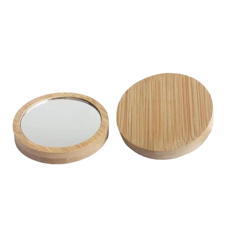 Zonyin Custom Eco-Friendly Portable Logo Small Makeup Mirror Travel-Friendly Compact Pocket Mini Personalized Cosmetic Handbag
