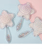 Zonyin Star-Shaped Glitter Quicksand Handheld Makeup Mirror Cute Novelty Gift Hand Mirror Portable Shiny Pocket Mirror