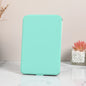Zonyin High Quality Folding LED Makeup Desktop Mirror USB Rechargeable Pu Leather Portable Travel Standing Mirror with Led Light