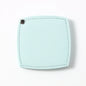 Zonyin Customized Logo Portable Square-Shape Vanity Makeup Mirror Travel Folding Pu Leather Pocket Compact Mirror for Girls Gift