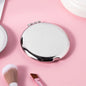 Zonyin New Arrival Square Stainless Steel Makeup Pocket Mirror Dual Side Small Cosmetic Mirror With Foldable Travel Mirror