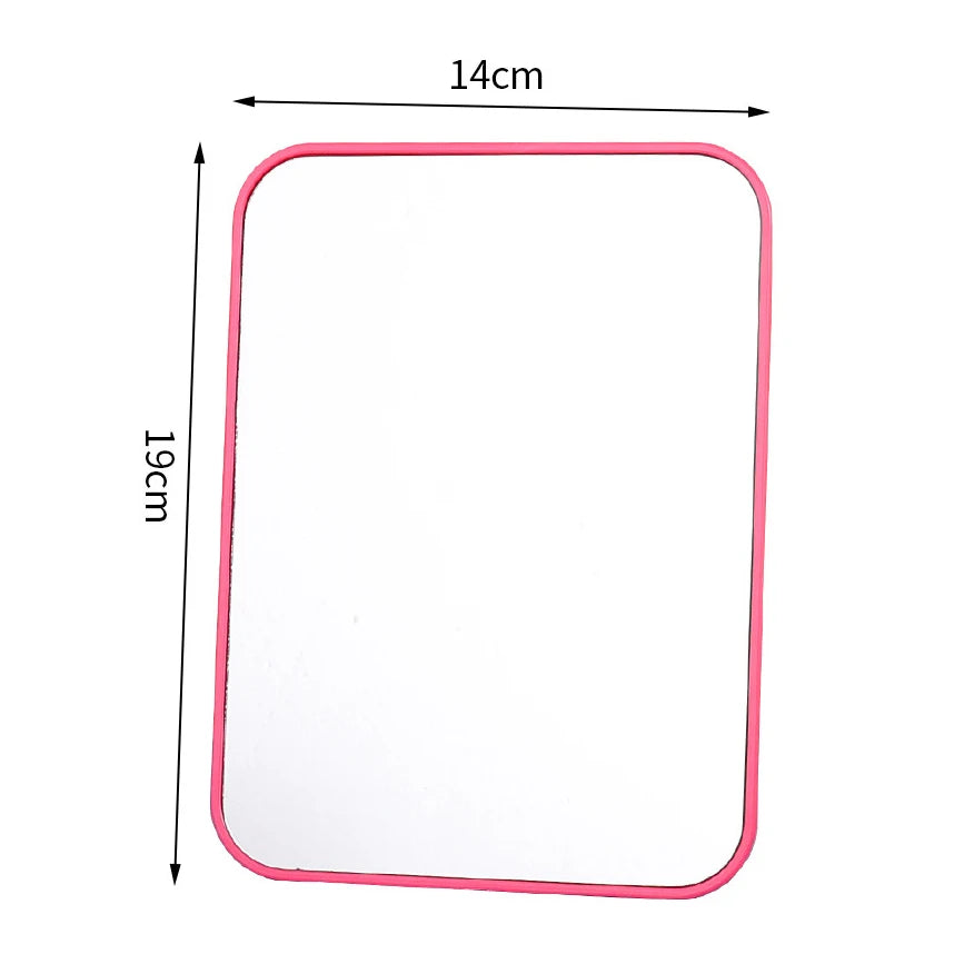 Zonyin Multifunction Pocket Foldable Handheld Cosmetic Mirror Custom Logo Compact Tabletop Folding Makeup Mirror for Travel