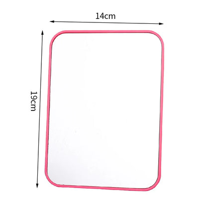 Zonyin Multifunction Pocket Foldable Handheld Cosmetic Mirror Custom Logo Compact Tabletop Folding Makeup Mirror for Travel