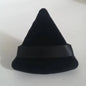 Zonyin Super Soft Velour Pure Cotton Powder Puff Custom Logo Beauty Sponge Face Makeup Triangle Powder Puffs for Face