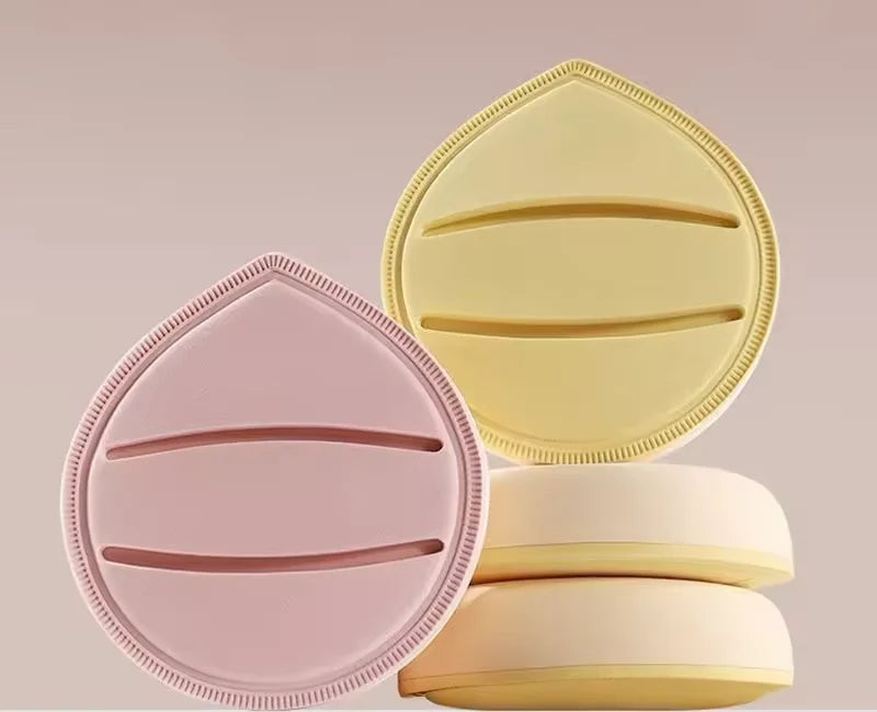 Professional Foundation Sponge Air Cushion Puff Makeup Puff with Drop Pattern Washable Non-Latex for Foundation and Powder