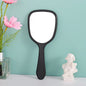 Zonyin Wholesale Cute Portable Hand Held Cosmetic Mirror Custom Logo Product Plastic Handheld Small Makeup Mirror for Beauty