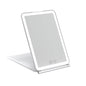 Zonyin High Quality Portable Travel Ladies 3X/10X Magnifying Makeup Mirror Rectangle Folding Cosmetic Mirror with LED Light