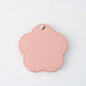 Zonyin New Arrival Flower Design White Pu Leather Makeup Mirror Customized Logo Portable Travel Pu Pocket Mirror for Women Girls