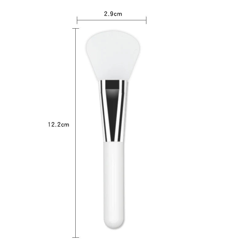 Zonyin Custom logo Silicone Face Masking Applicator Skin Care Skincare Beauty Tool Vegan Body Facial Silicone Face Mask Brush