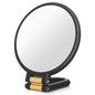 Zonyin 10X 30X 40X 50X Double Side Handheld Magnifying Makeup Mirror Portable Folding Magnifier Compact Mirror