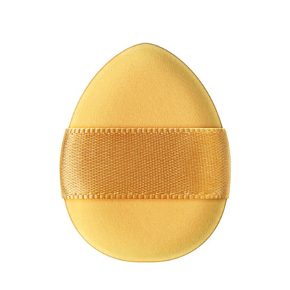 Zonyin New Cute Brown Green Purple Pink Yellow Finger Puff Small Foundation Puff for Make up