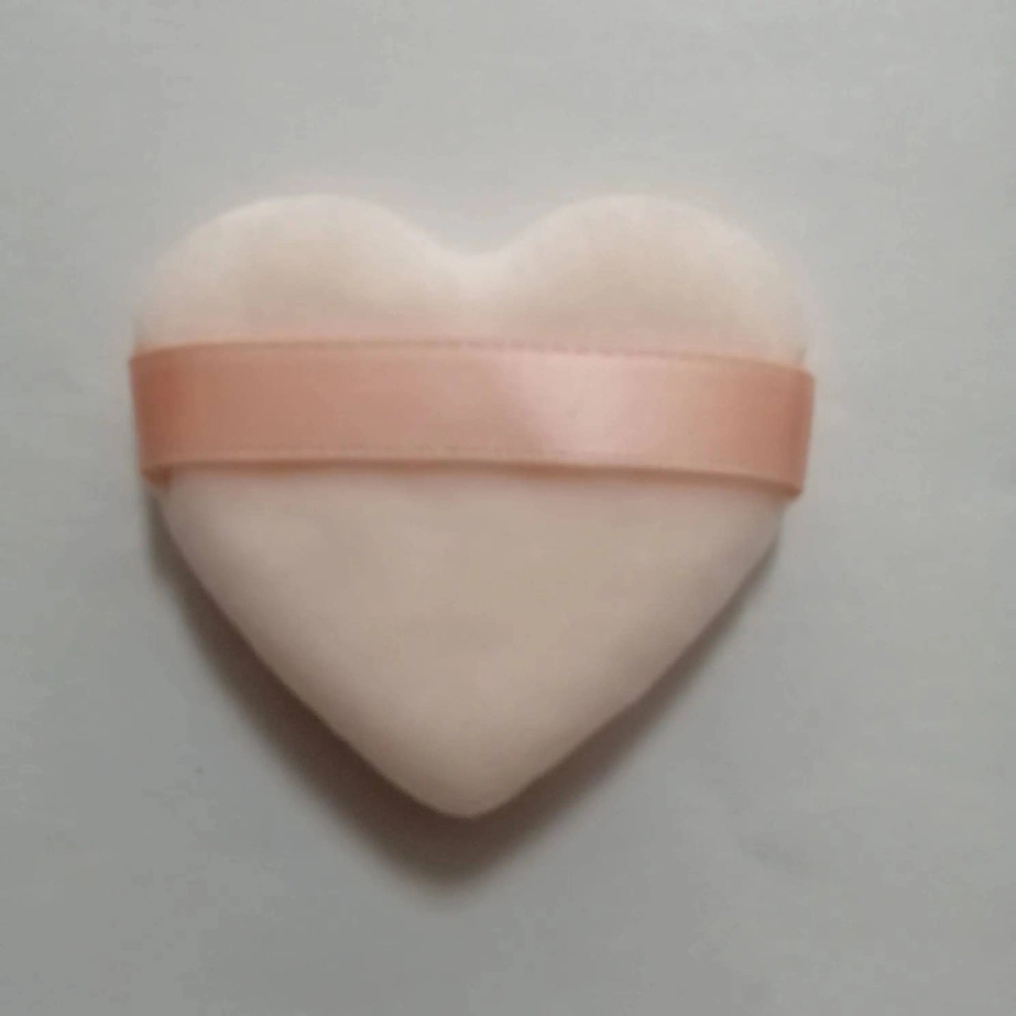 Zonyin Small Soft Velour Heart Powder Puff Custom Logo