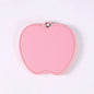 Zonyin Wholesale Gold Silver Apple Designed Travel Makeup Mirror Custom Logo Portable Small Pocket Mirrors for Christmas Gifts