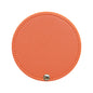 Zonyin Wholesale White Round Pocket Mirror Pu Leather Glass Small Travel Cosmetic Mirror for Women Girls