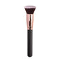 Zonyin High Quality Soft Powder Brush Single Make up Brushes Black Gold Flat Foundation Brush Private Label