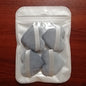 Zonyin New Arrival Small Big Pink Heart Shaped Soft Velvet Powder Puff for Make up