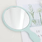 Zonyin High Quality Plastic Hand Held Cosmetic Mirror for Girls Cute Kids Handheld Travel Mirror Custom Makeup Mirror with Logo