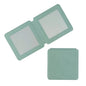 Zonyin New Design Double-Sided Round Pocket Mirror 1X 2X Magnifying Pu Leather Small Compact Makeup Mirror for Women
