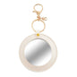 Zonyin 2025 New High Quality Custom Pocket Mirror Compact PU Promotional Mirror Small Portable Lighted Cosmetic Mirror Hot Sell