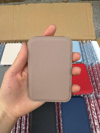 Zonyin High Quality Pu Leather Pocket Mirror LOW MOQ Custom Embossed Logo Folding Portable Travel Makeup Mirror for Women