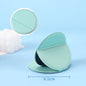 Zonyin High Quality HD Glass Round Desktop Pocket Mirror Foldable Pu Leather Compact Makeup Mirror for Travel