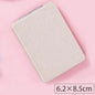 Zonyin Cute Portable Round PU Leather Folding Mirror Shiny Heart Shape 2X Double Sided Pu Pocket Makeup Mirror with Custom Logo