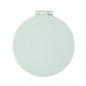 Zonyin Double-Sided Pink Small Round ABS+Glass Cosmetic Mirror Cute Compact Mini Pocket Travel Mirror With Customized Logo