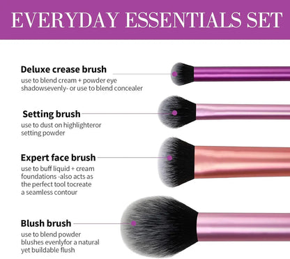 Beautiful Egg 1786 Makeup Brush Set 1786 Beauty Tools Single Foundation Blush Brushes for Face Application Including Mascara