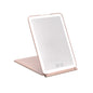 Zonyin High Quality Portable Travel Ladies 3X/10X Magnifying Makeup Mirror Rectangle Folding Cosmetic Mirror with LED Light